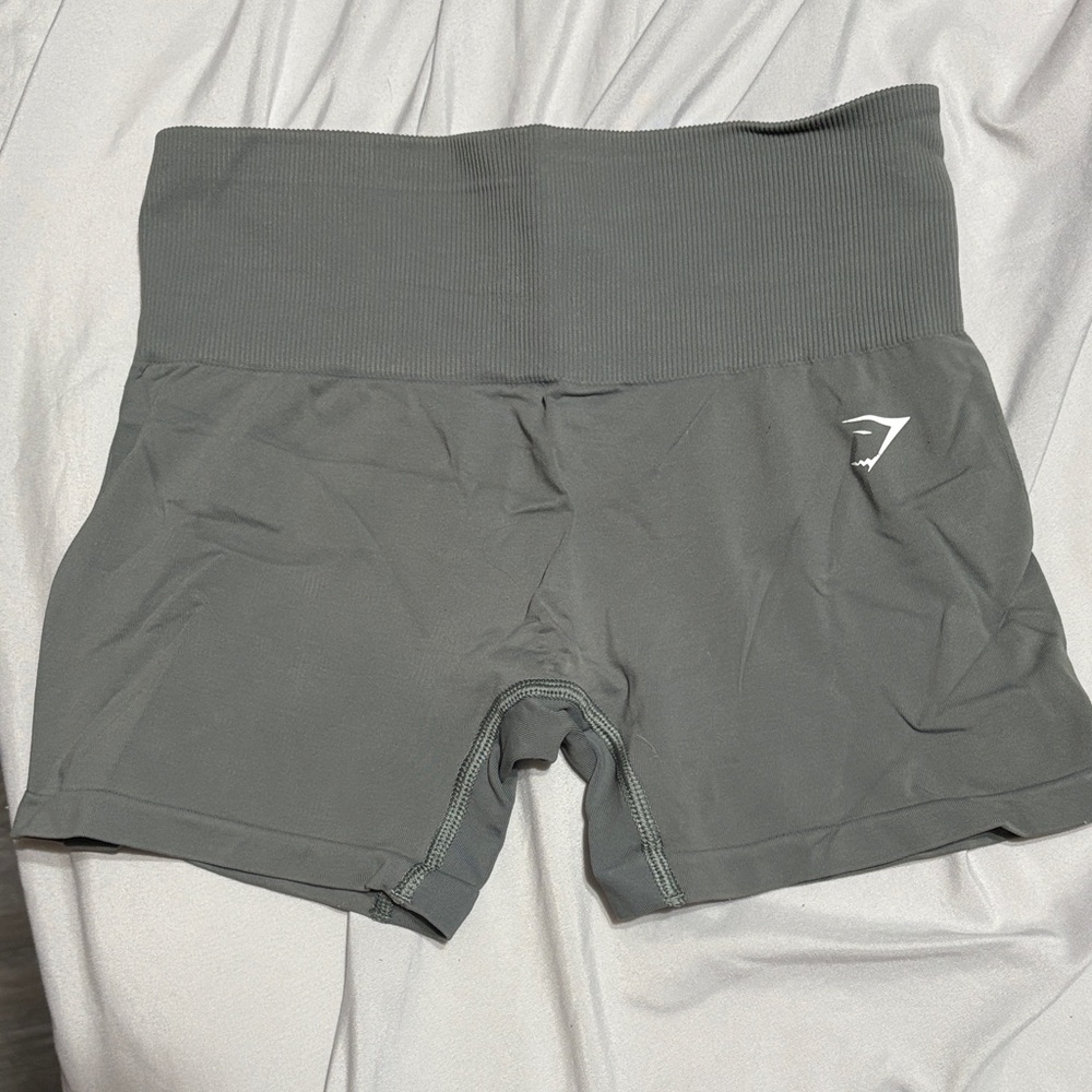 Gymshark Women's Gray Bike Shorts